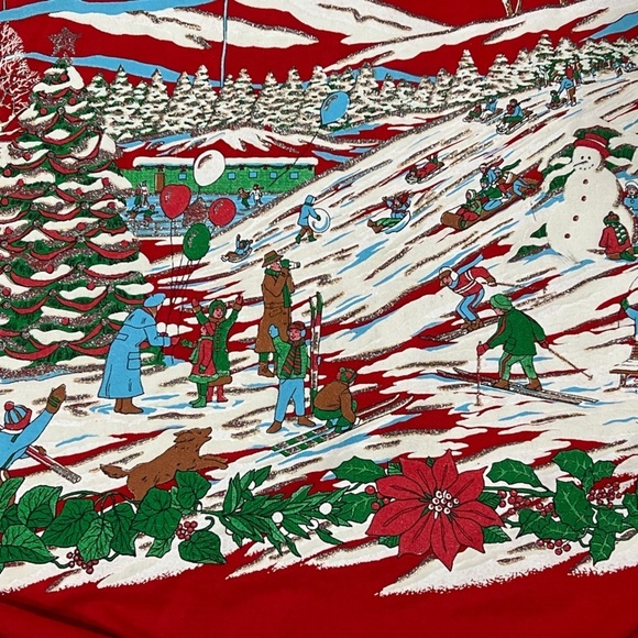 Vintage Nutcracker Christmas 1980s Ugly Xmas Sweater Holiday Sweatshirt - Picture 3 of 6